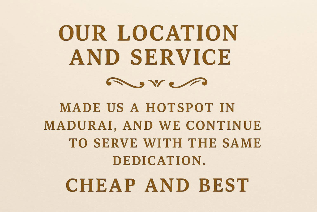 cheap and best order online Madurai
