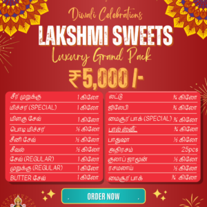 Luxury Grand Pack ₹4,999 | Premium Diwali sweets and snacks hamper for corporate gifting and family celebrations